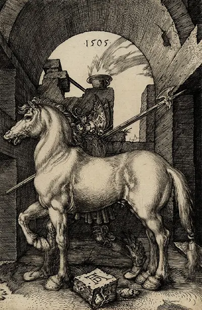 Kleines Pferd (Small Horse) Albrecht Durer